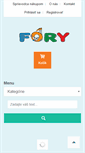 Mobile Screenshot of fory.sk